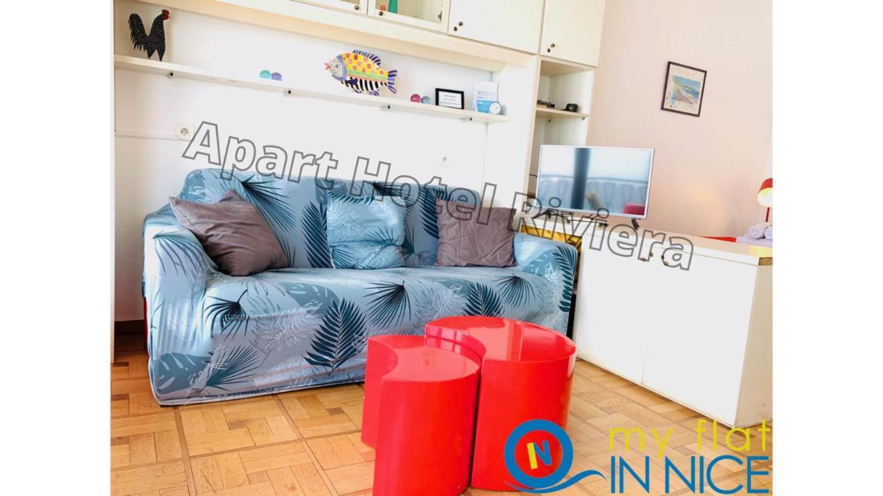 Riviera: Promenade Des Anglais Seaview Terrace Apartment Nice